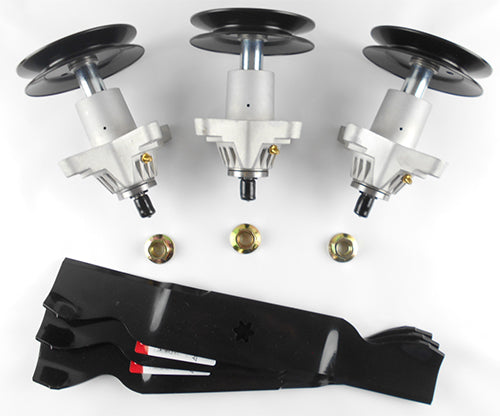 54" Cub Cadet GT1054, GT1554, GTX1054, RZT54, Troy-Bilt GT-2254, TB2654 Standard Blade Spindle Kits - DECKIT154