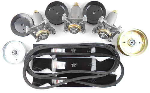 54" Ayp, Craftsman, Husqvarna, Poulan Standard Blade Deck Rebuild Kit w/142.5" Belt - DECKIT168