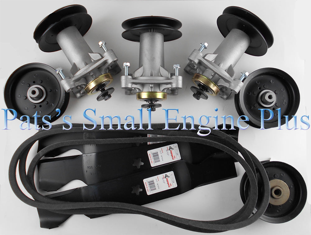 54" Ayp, Craftsman, Husqvarna, Poulan Standard Blade Deck Rebuild Kit w/147.5" Belt - DECKIT172