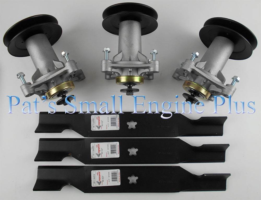 54" Ayp, Craftsman, Husqvarna, Poulan Hi Lift Blade Spindle Kits - DECKIT185