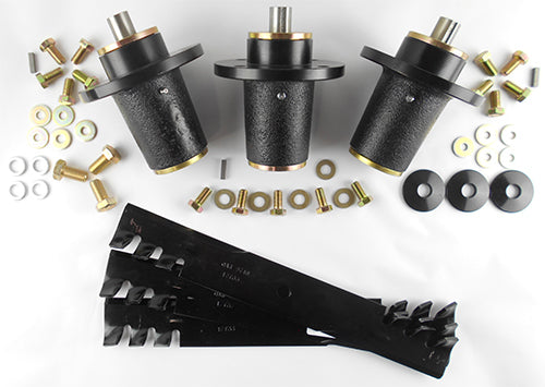 Hustler Super Z 54" 2013-2022 Mulching Blade Spindle Kit - DECKIT240