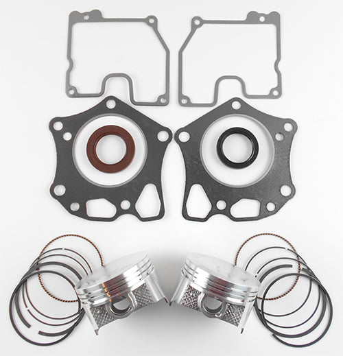 Kawasaki FX921V: AS00, AS04, AS06, AS07, BS00, FXT00V: AS00, AS01, AS04, AS05, AS06, BS00, BS01, BS04, BS05, BS06, CS01, CS04, CS05 .50MM Oversize Basic Rebuild Kit - RBLD453