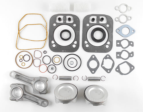 Kohler Confidant 23HP-25HP, ZT730-ZT740 Standard Size Basic Rebuild Kit With Connecting Rods - RBLD584