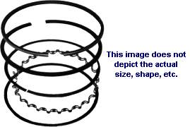 Genuine Tecumseh 310289A Set Piston Ring Replaces 310190 for sale online