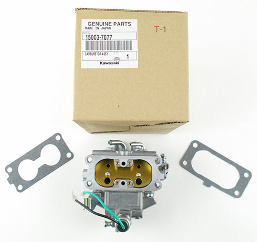Kawasaki 15003-7077 Genuine Original Equipment Carburetor With Gaskets - KAW150037077