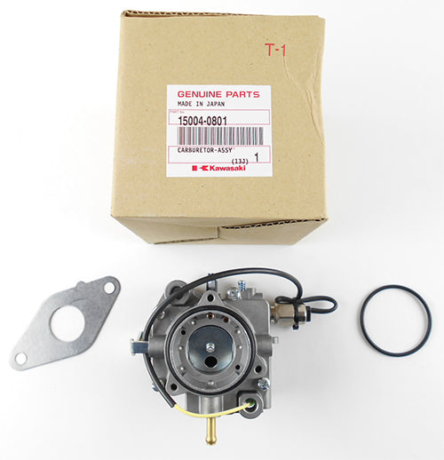 Kawasaki 15004-0801 Genuine Original Equipment Carburetor With Gaskets - KAW150040801