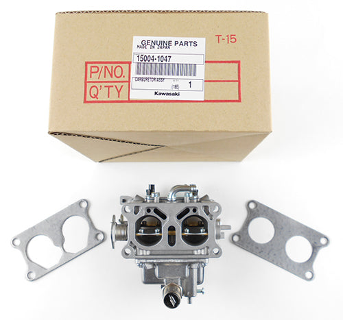 Kawasaki 15004-1047 Genuine Original Equipment Carburetor With Gaskets - KAW150041047