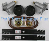 42" Ayp, Craftsman, Husqvarna, Poulan Copperhead Mulcher Blade Deck Rebuild Kit w/88" Belt - DECKIT112