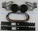 42" Ayp, Craftsman, Husqvarna, Poulan Copperhead Mulcher Blade Deck Rebuild Kit w/95.5" Belt - DECKIT119