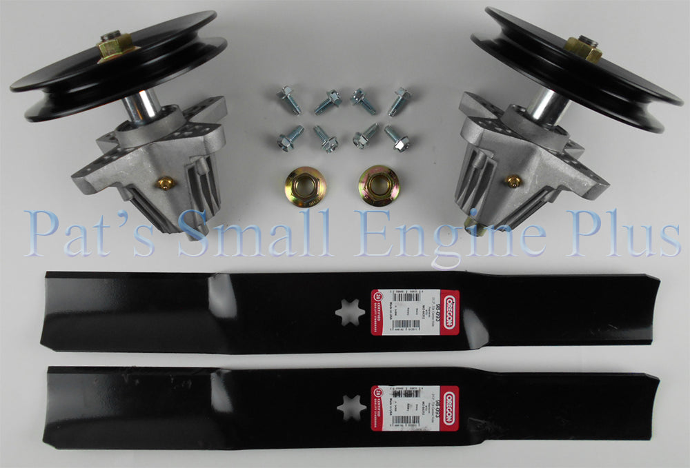 42" Cub Cadet LTX1040, LTX1042, RZT-S42, RZT-L42 Hi-Lift Blade Spindle Kits - DECKIT128