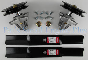 42" Cub Cadet LTX1040, LTX1042, RZT-S42, RZT-L42 Hi-Lift Blade Spindle Kits - DECKIT128