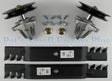42" Cub Cadet LTX1040, LTX1042, RZT-S42, RZT-L42 Copperhead Commercial Mulcher Blade Spindle Kits - DECKIT134