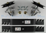 42" Cub Cadet LTX1040, LTX1042, RZT-S42, RZT-L42 Copperhead Commercial Mulcher Blade Spindle Kits - DECKIT134