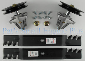 42" Cub Cadet LTX1040, LTX1042, RZT-S42, RZT-L42 Copperhead Commercial Mulcher Blade Spindle Kits - DECKIT134