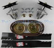 42" Cub Cadet LTX1040, LTX1042 Copperhead Commercial Mulcher Blade Deck Rebuild Kits - DECKIT135