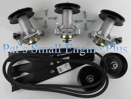 54" Ayp, Craftsman, Husqvarna, Poulan Hi Lift Blade Deck Rebuild Kit w/142.5" Belt - DECKIT169