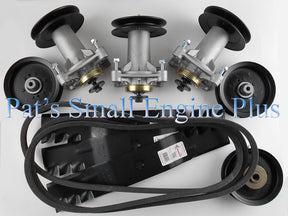 54" Ayp, Craftsman, Husqvarna, Poulan Copperhead Commercial Mulcher Blade Deck Rebuild Kit w/147.5" Belt - DECKIT174