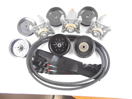 54" Ayp, Craftsman, Husqvarna, Poulan Gator G5 Mulcher Blade Deck Rebuild Kit w/147.5" Belt - DECKIT175