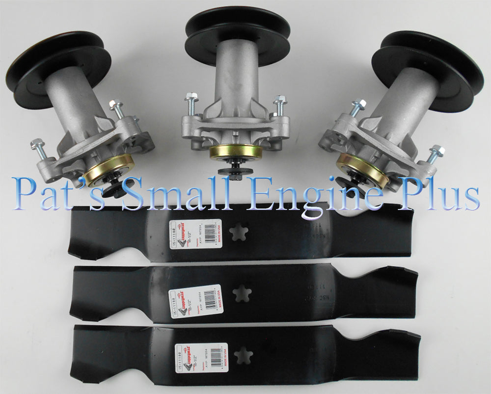 54" Ayp, Craftsman, Husqvarna, Poulan Standard Blade Spindle Kits - DECKIT184