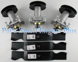 54" Ayp, Craftsman, Husqvarna, Poulan Standard Blade Spindle Kits - DECKIT184