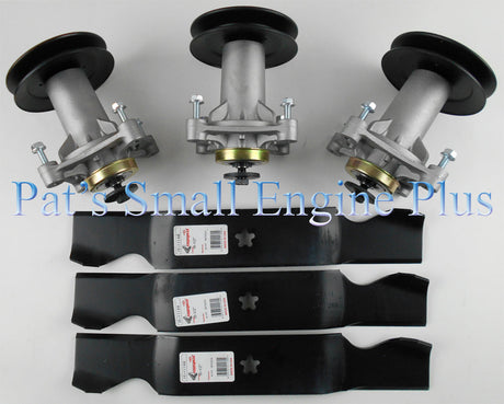 54" Ayp, Craftsman, Husqvarna, Poulan Standard Blade Spindle Kits - DECKIT184