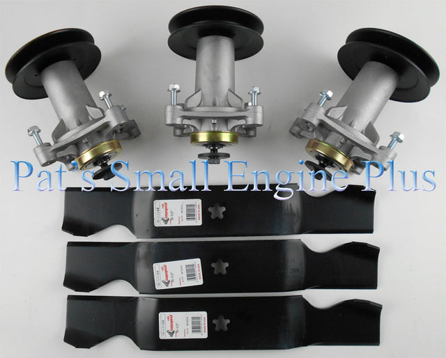 54" Ayp, Craftsman, Husqvarna, Poulan Standard Blade Spindle Kits - DECKIT184