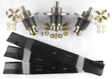 Hustler Z & Super Z 52" 2001-2005 prior to 05011098 High Lift Blade Spindle Kit - DECKIT201