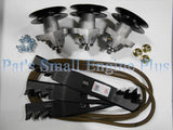 50" Cub cadet, MTD, Troy-Bilt, RZT50, RZT-L50, RZT-S50 Copperhead Commercial Mulcher Blade Deck Rebuild Kit - DECKIT22