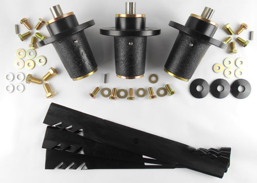 Hustler Super Z & Super Z Hyperdrive 60" 2013-2022 Mulching Blade Spindle Kit - DECKIT243