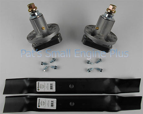 42" John Deere L100-L130, Scotts L1742, Saber 1642HS, 17.542HS Standard Blade Spindle Kits - DECKIT29