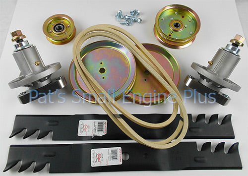 42" John Deere L100-L130, Scotts L1742, Saber 1642HS, 17.542HS Copperhead Commercial Mulcher Blade Deck Rebuild Kit - DECKIT42