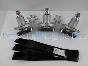 48" John deere, L120, L130, Scotts L2048, L2548 Standard Blade Spindle Kits - DECKIT62