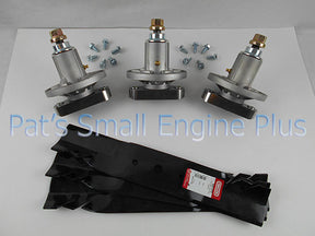 48" John deere, L120, L130, Scotts L2048, L2548 Gator G5 Blade Spindle Kits - DECKIT74