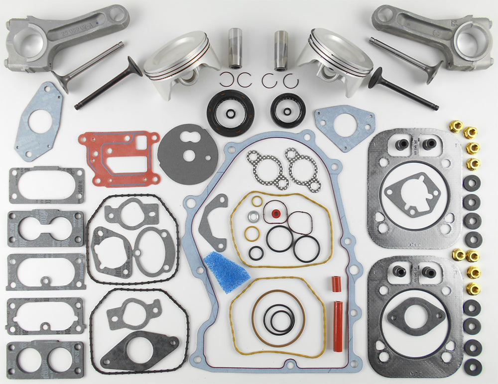 Command Series 23.5HP-30HP, CH25, CH26, CV25, CV26, CH730, CH730S, CH735, CH735S, CH740, CH740S, CH745, CH745S, CH750, CV730, CV730S, CV735, CV735S, CV740, CV740S, CV745, CV745S, CV750, CV750S +.25MM Oversize Piston and Rings Master Rebuild Kit - RBLD386