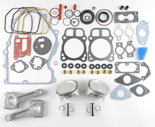 Kohler Command Series 20.5HP-23HP CH620-680, CV640-680, CH22-23 AND CV22-23 W/3.15 STD Bore Size .25MM Oversize Basic Rebuild Kit With Connecting Rods - RBLD571